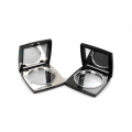 Hot Selling Square Compact Casing Press Powder Luxury Empty Makeup Compact Cosmetic Case with Mirror